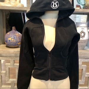 Lululemon Athletica Black Hooded Jacket